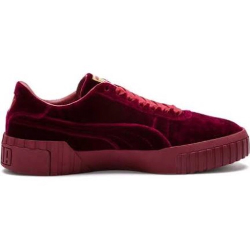 Puma Luxury Wine Velvet Creeper NEW Sneaker Shoes - Picture 7 of 9